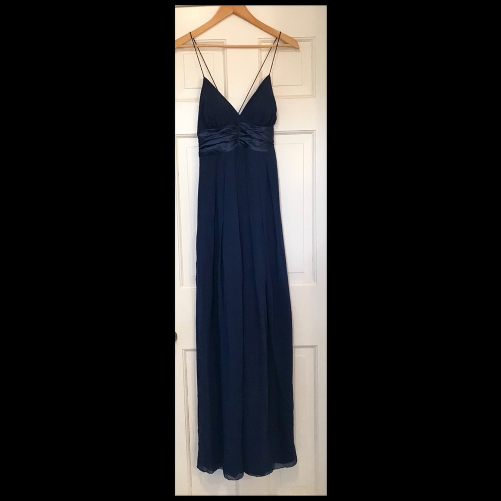 Nicole Miller Navy Maxi Dress